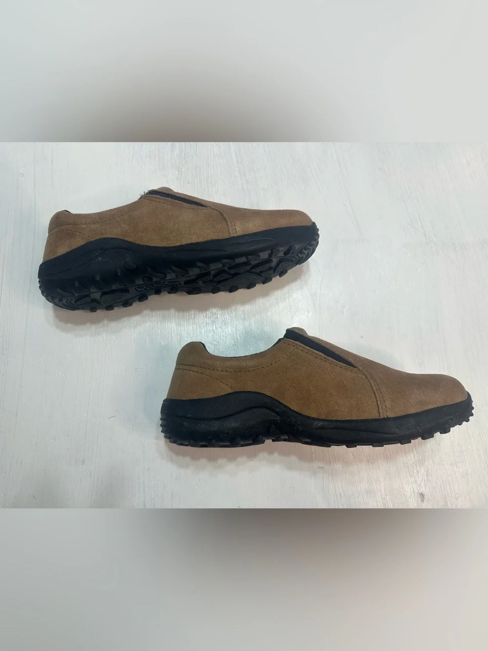 Magellan Outdoors Grayson Suede Slip On Shoes Men’s 10.5D Brown Casual Comfort